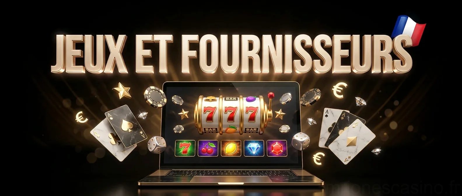 Jeux et Fournisseurs